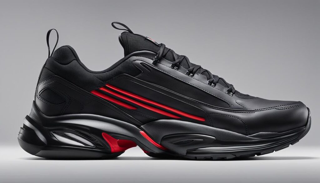 Reebok DMX (teknologi sol dengan udara bergerak)