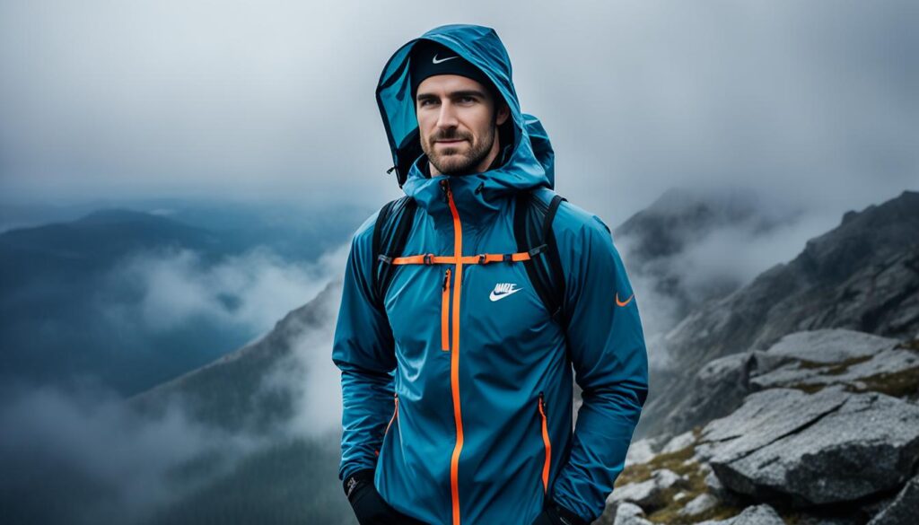Nike outwear untuk hiking