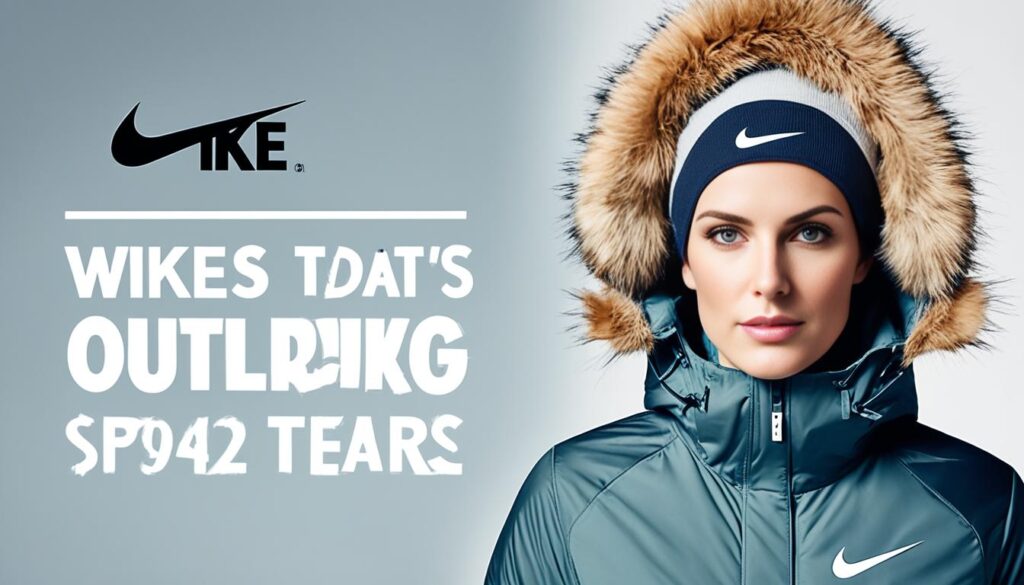 Nike parka outwear wanita