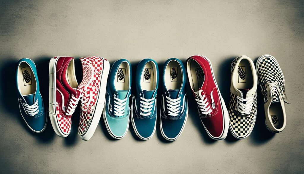 Desain klasik sepatu Vans
