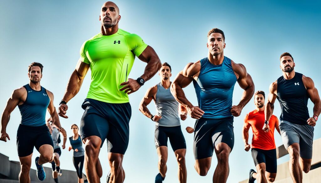 Pakaian Kebugaran merek under armour