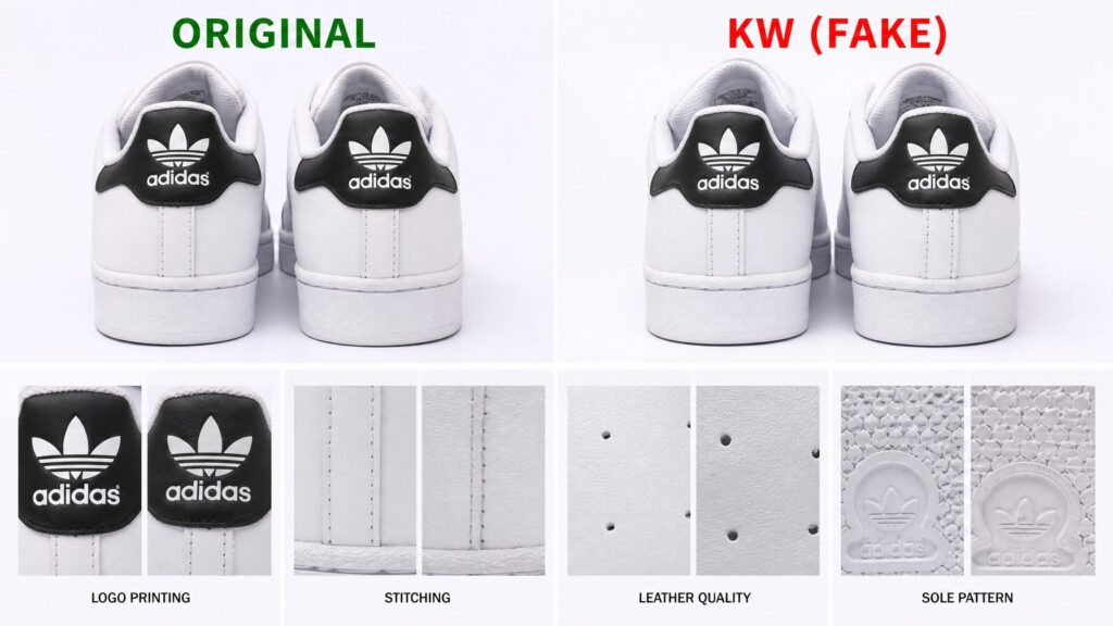 Cara Membedakan Sepatu Adidas Original Dan KW Untuk Pemula: Panduan Praktis