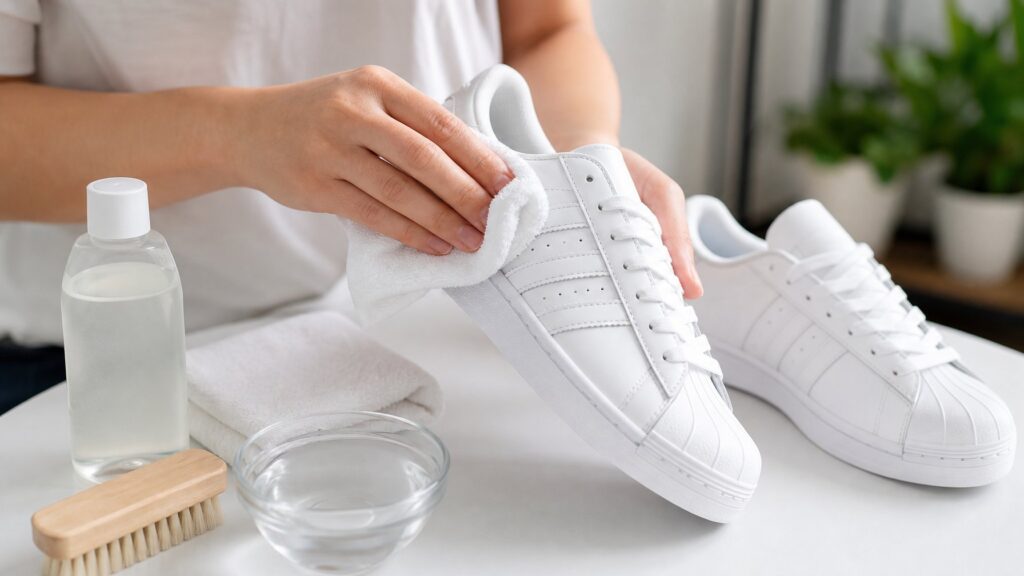 Tips Merawat Sepatu Adidas Putih Agar Tetap Bersih dan Tidak Menguning