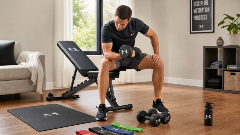 Pilihan Perlengkapan Latihan Beban Under Armour untuk Pemula di Rumah yang Efektif