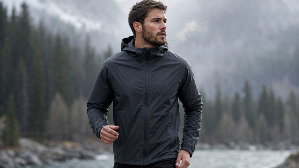 Jaket Windbreaker Under Armour Ringan untuk Olahraga Outdoor di Cuaca Dingin yang Nyaman dan Stylish