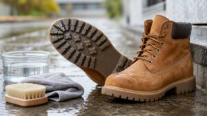 Cara Mengatasi Sepatu Timberland yang Licin di Permukaan Basah dengan Aman