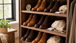 Cara Menyimpan Koleksi Sepatu Kulit Timberland agar Terhindar dari Jamur dengan Tepat