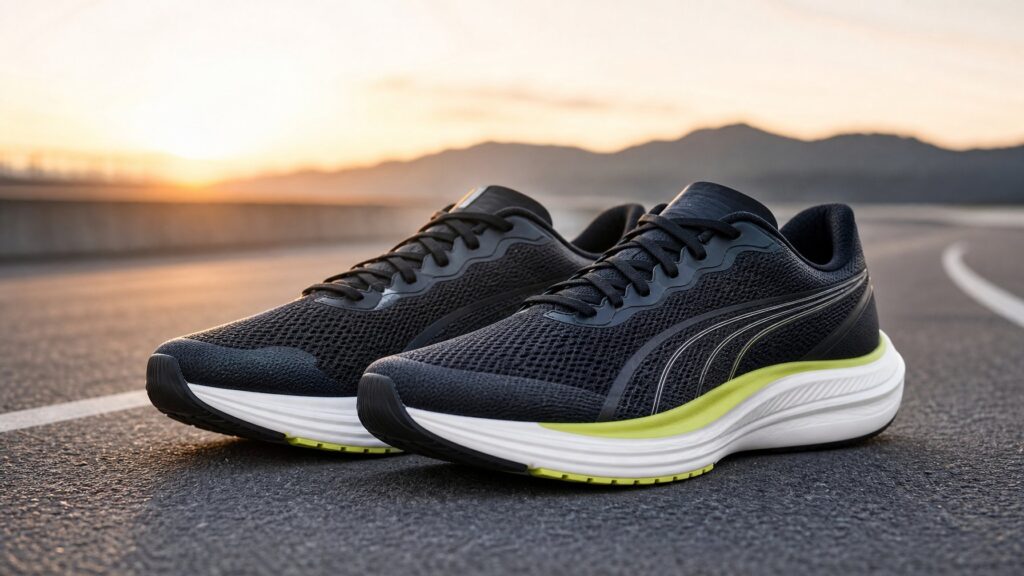 Sepatu Running Puma Pria Terbaru dengan Teknologi Nitro Foam untuk Lari Jarak Jauh: Nyaman dan Responsif