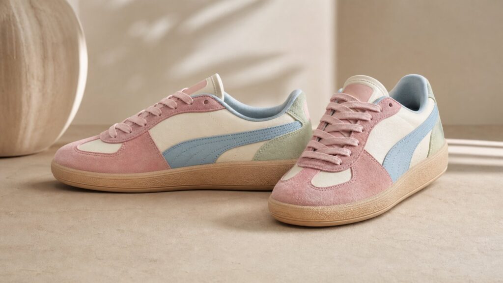 Sepatu Puma Palermo Vintage Terbaru Warna Pastel yang Sedang Trending untuk Gaya Kasual Modern
